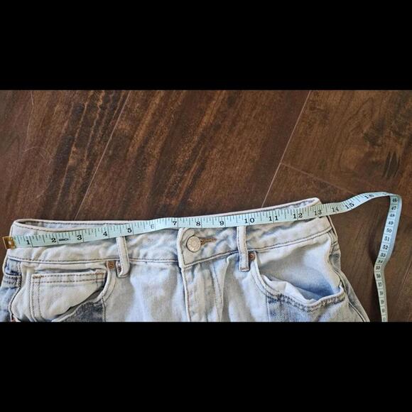 Pacsun Stylish Two-Tone Denim Mom Jeans Size 26 - Picture 9 of 12